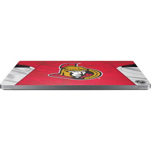 NHL Ottawa Senators Home Jersey Universal Laptop 16in (13 x 9.4in) Skin